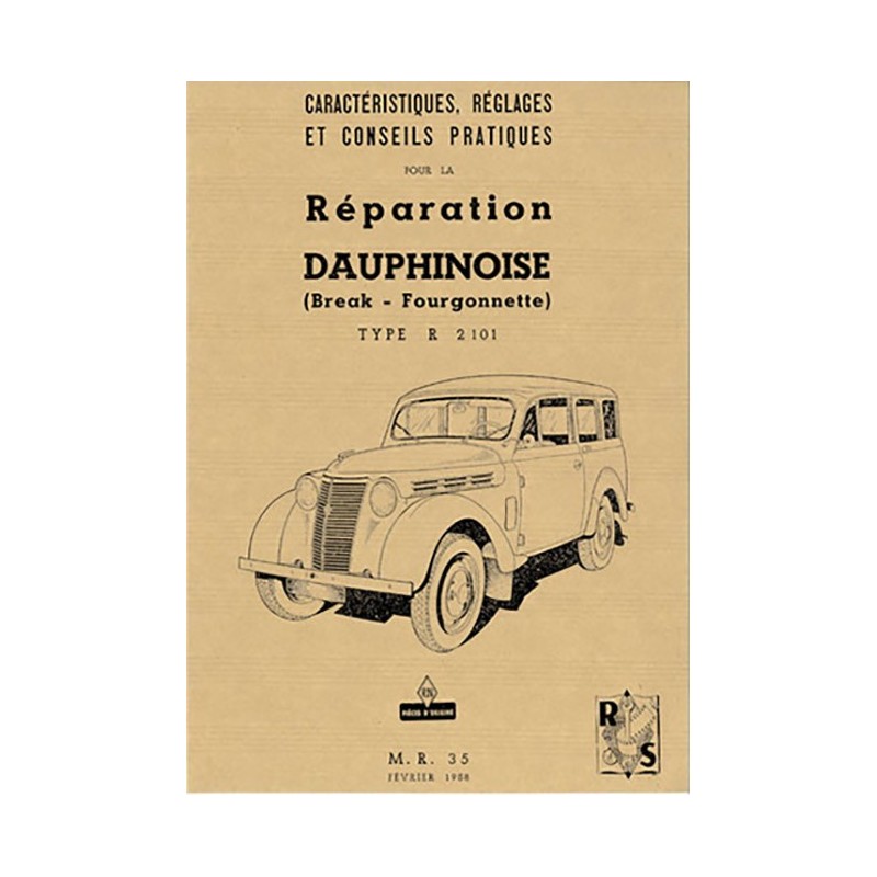 Manuel de Reparation  Dauphinoise