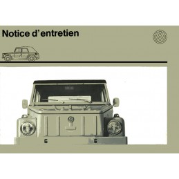 Notice d' Entretien