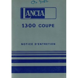 Notice Entretien Coupé 1976