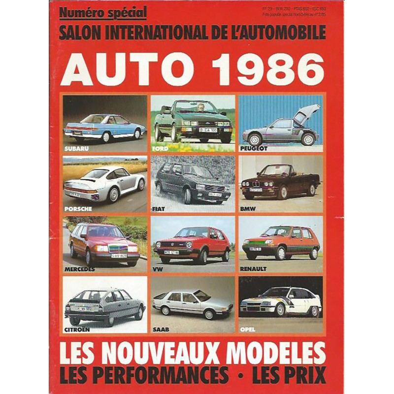 N° Salon Geneve 1986