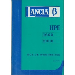Notice Entretien HPE 1976