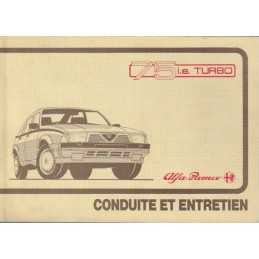 Notice Entretien Turbo 1987