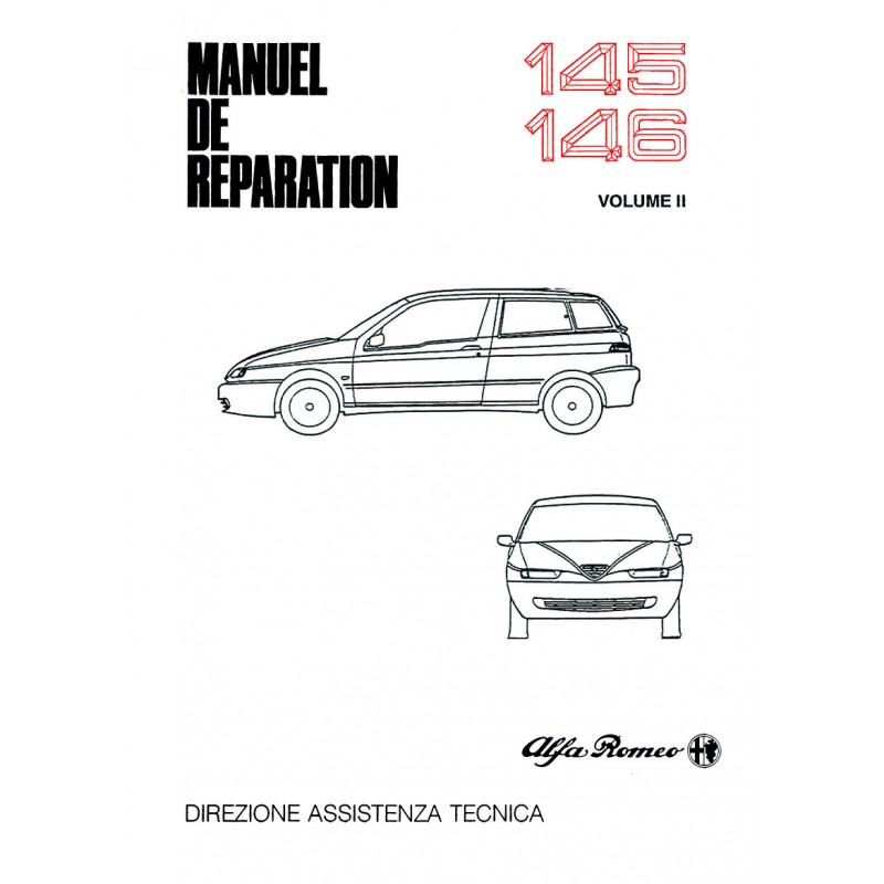 Manuel De Reparation Tome 1 Alfa 166 De Alfa Roméo 