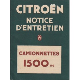 Notice Entretien 4 Cyl  1940