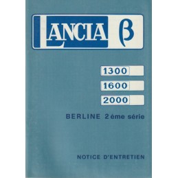 Notice Entretien Berline 1976