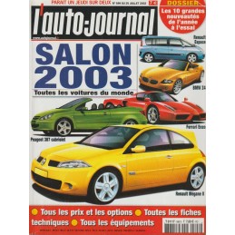 N° Salon Auto Journal 2003