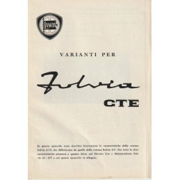 Notice d' Entretien 1968