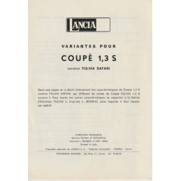 Notice d' Entretien 1975