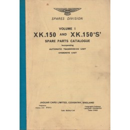 Catalogue Pieces XK 150