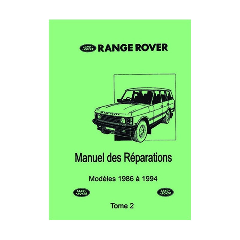 Manuel Reparation 86 - 94 Tome 2