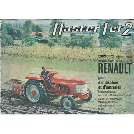 Notice Entretien Master 1 & 2 RENAULT de Agricole et moteurs fixes