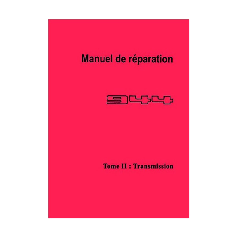 Manuel Reparation Transmission