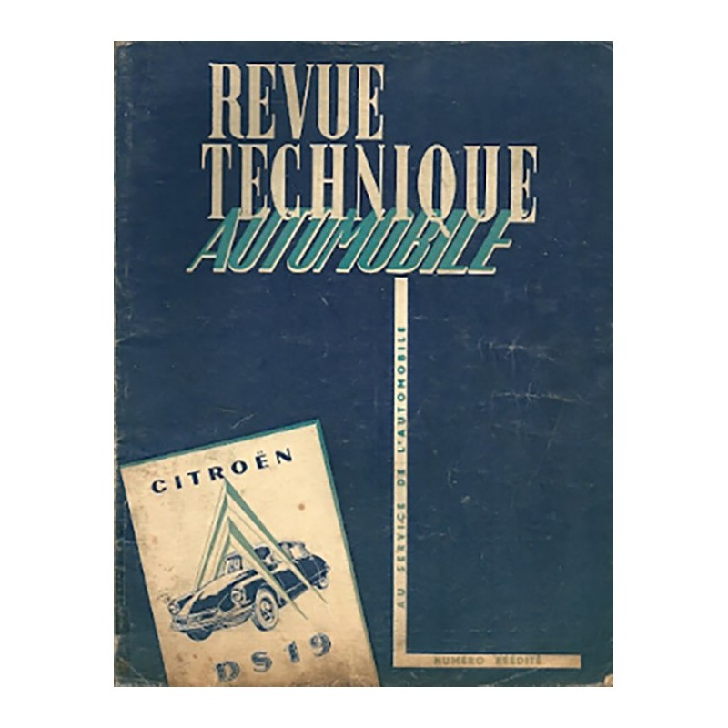 Revue Technique DS 19 1957