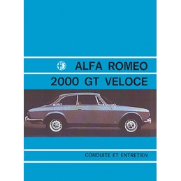 Notice Entretien 2000 GTV 1974